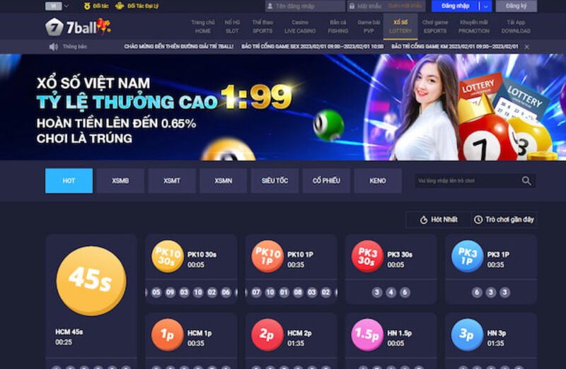 Tất tần tật về 7ball đổi thưởng uy tín
